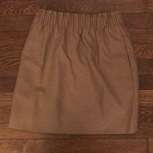J. Crew factory wool blend sidewalk skirt